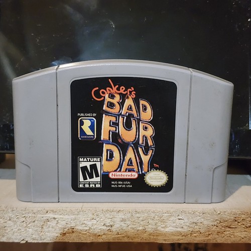 Conker bad fur day - bad, nintendo