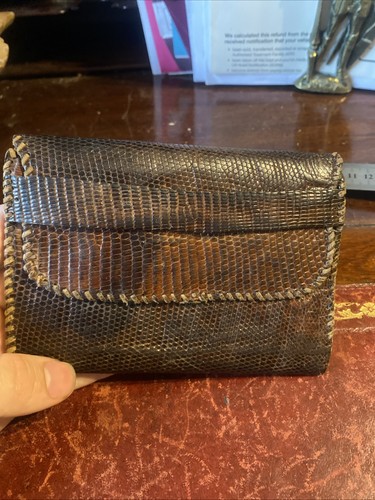 Vintage genuine snake skin - vintage,
