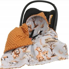 Baby Car Seat Hooded Blanket