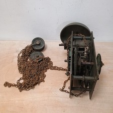 Antique long case clock movement spares repair