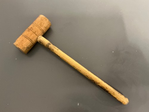 Vintage wooden mallet - vintage, mallet,
