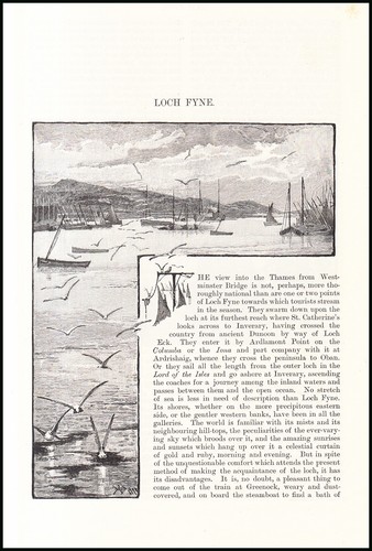 Loch fyne scotland - loch, an