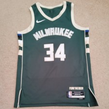 Nike NBA Icon Edition Swingman Milwaukee Bucks Giannis Antetokounmpo Jersey 34