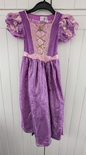 Disney Tangled Rapunzel Costume Dress Ages  7-8 Halloween
