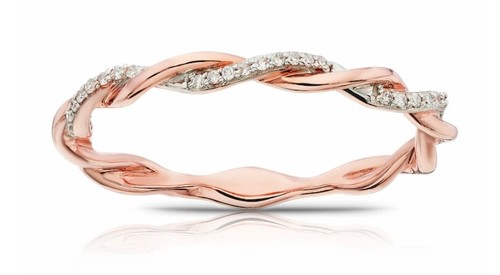 9ct rose gold - gold, eternity