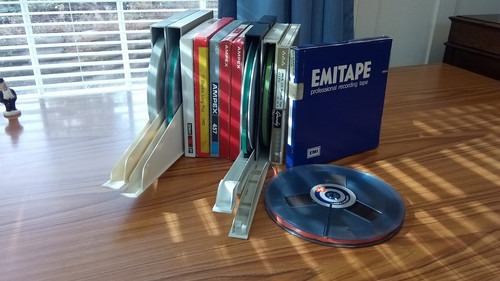 Reel tapes job lot - reel, 7"