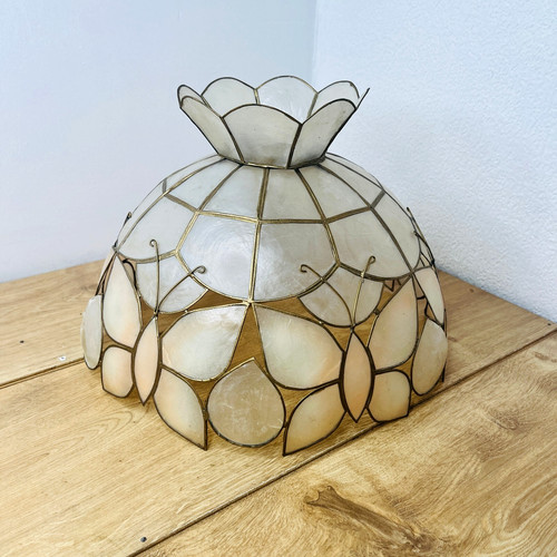 Vintage 80s 90s capiz - /, shell