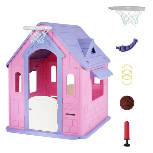 Kids outdoor playhouse cottage - kids,