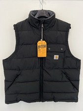 EX CARHARTT Men's Montana Loose Fit Insulated VEST/ GILET/ BODYWARMER X4 Colours