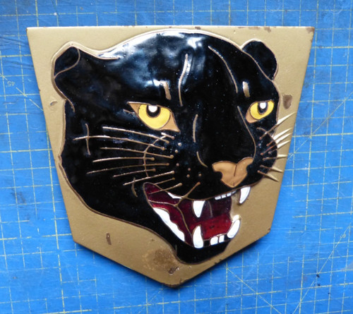 Leyland panther head bus badge - panther,