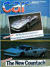 CAR MAGAZINE JUN-1988 - MG Metro, TVR S, Alfa Spider, Morgan Plus Four, Camry