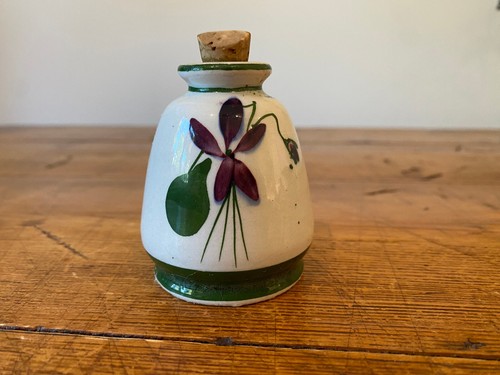 Vintage devon violets pottery - devon,