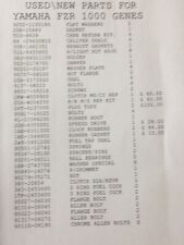 Yamaha FZR 1000 genesis new