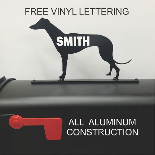 Greyhound mailbox topper mb22 - greyhound,
