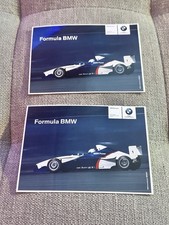 Original BMW Motorsport Stickers x2 – Formula BMW Racing Promo A6 – c2005