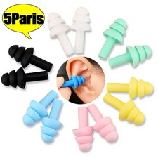 Ear Plugs 5 Pairs Soft