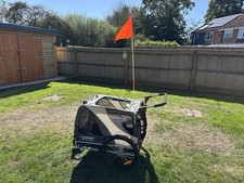 DoggyHut Premium XL Dog Stroller/Bike Trailer, For Dogs Up To 45kg