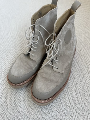 Grenson men suede boots size - suede,