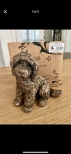 Frith SculptureLucy Cockapoo Dog by Adrian Tinsley, H20cm, Bronze