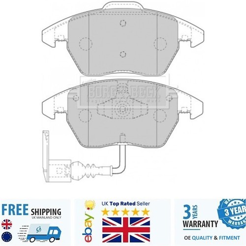 Brake pad set bbp1876 - brake,