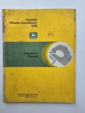 JOHN DEERE 1340 IMPELLER MOWER CONDITIONER OPERATORS MANUAL