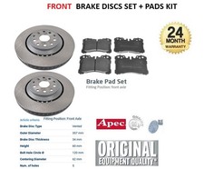 FRONT BRAKE DISCS and PADS SET