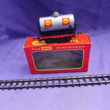 Triang R12 Shell Tanker In Grey(r17)