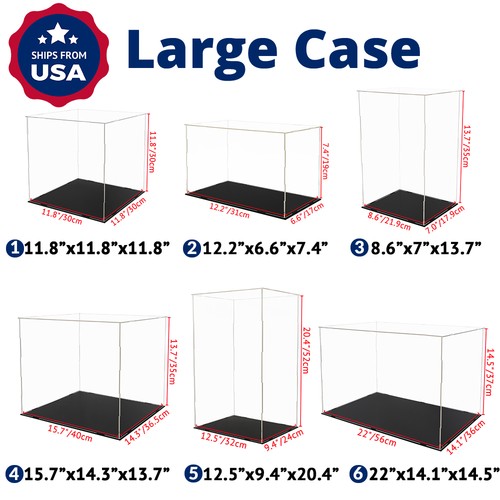 Large acrylic display case - large,