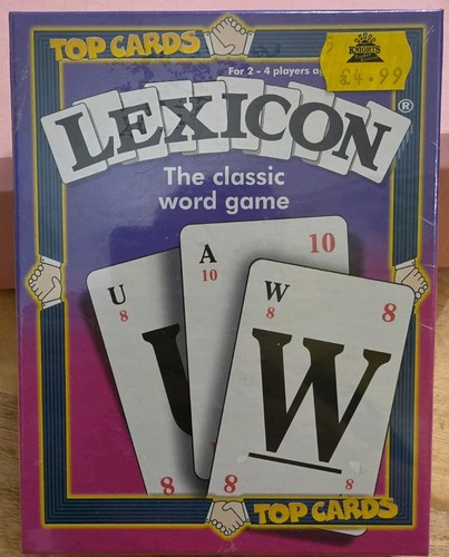 Lexicon top cards game - top,
