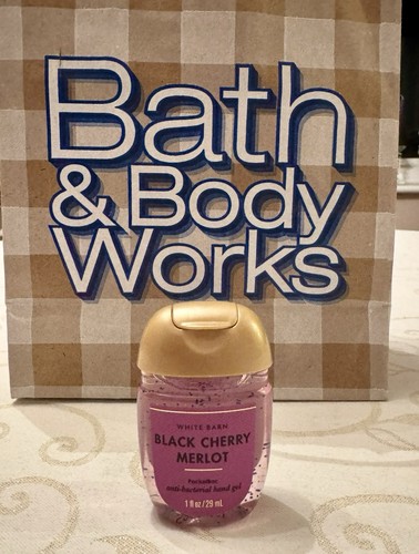 Bath body works black cherry - body,