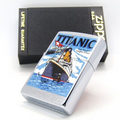 Titanic zippo oil lighter 1998 - lighter,