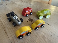 Wooden car bundle - wooden,