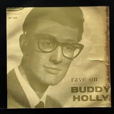 BUDDY HOLLY  RAVE ON  EP  IN