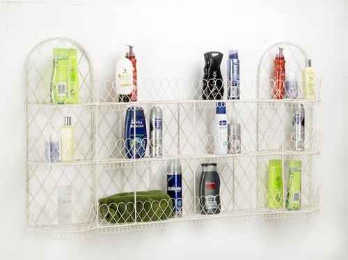 French wirework bathroom wall - french,