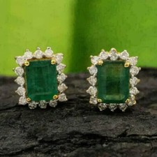 6 CT Green Emerald Diamond