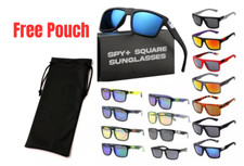 Spy Plus + Polarized Sunglasses Ken Block Sun Sport Men Womens With Soft Pouch