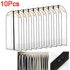 10Pcs Clear Polythene Garment