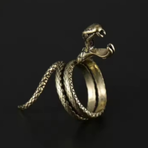 Adjustable dragon shaped ring - dragon,