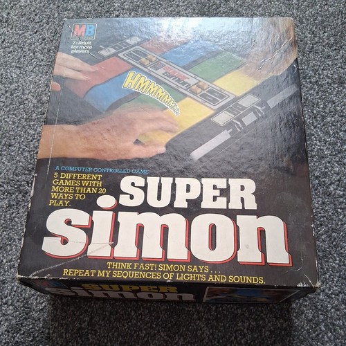 Super simon electronic game - simon,