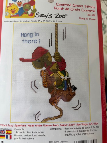 Janlynn cross stitch kit suzys - janlynn,