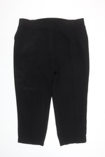 Ann Harvey Women’s Black Cropped Stretch Trousers Size 20