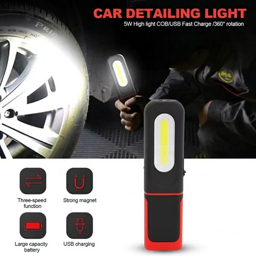 Powerful led work light usb - led,