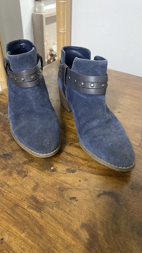Ladies clarks blue suede - ladies,