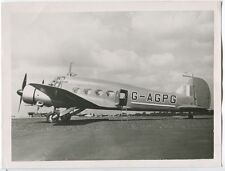 AVRO ANSON OFFICIAL MANUFACTURERS LARGE PHOTO G-AGPG