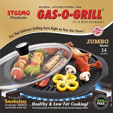 14" Indoor BBQ Smokeless Grill