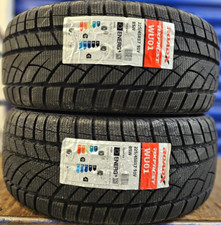 2X NEW ROADX WINTER SNOW/ICE/MUD 225/45/R17 91V 225 45 17 TYRES 2254517 M&S