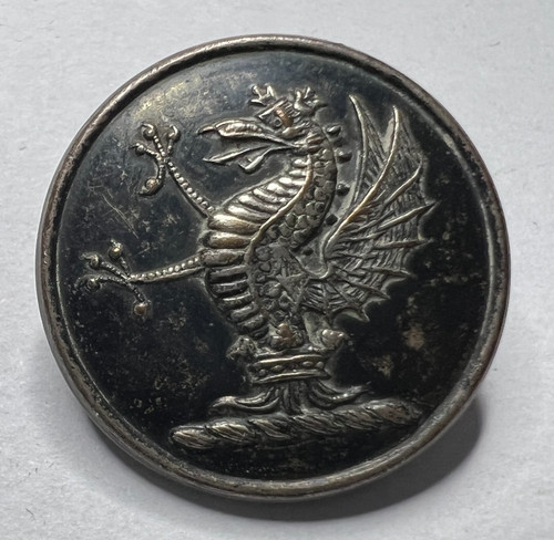 Antique livery button - livery, rampant