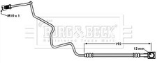 Borg & Beck BBH7935 Brake Hose