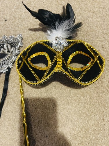 Pair masquerade masks new - masquerade,