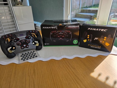 Fanatec clubsport steering - fanatec,